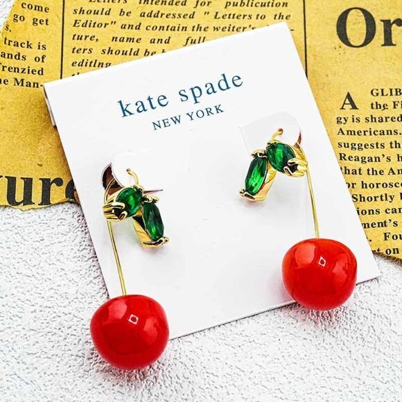Kate Spade Cherry Stud Earrings - Picture 5 of 5